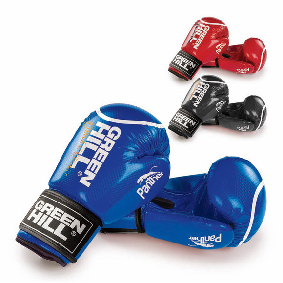 Green Hill Boxing Gloves Panther With Circle