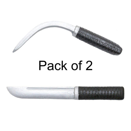 Pack of 2 Standard Rubber Knife